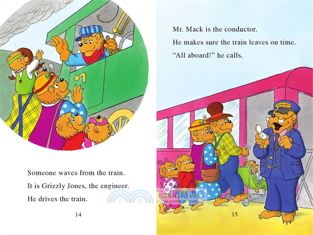 The Berenstain Bears: Five Away We Go Adventures! (I Can Read Level 1)(本書包含5個故事)