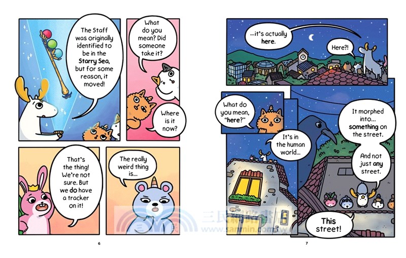 Cat & Cat Adventures: The Staff of Knowledge (Book 4)(graphic novel)