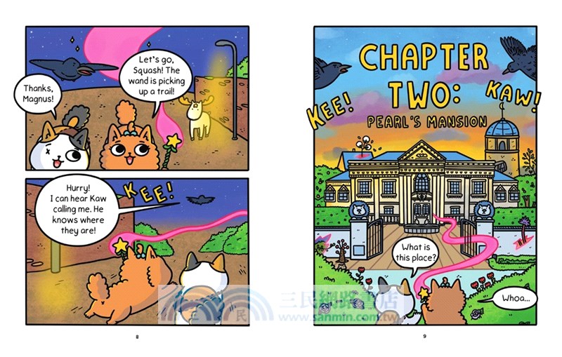 Cat & Cat Adventures: Magic at the Mansion (Book 5)(graphic novel)