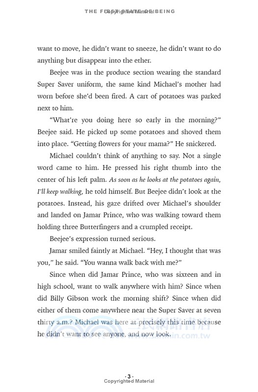 The First State of Being 紐伯瑞得獎書