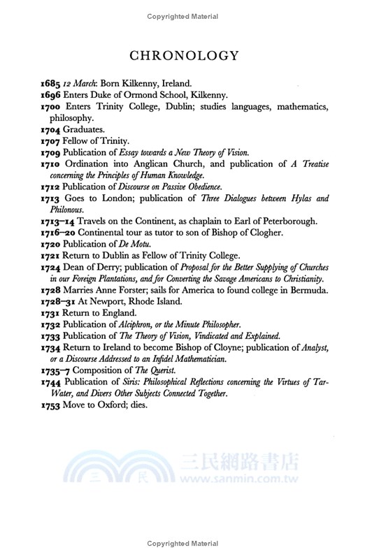 Principles of Human Knowledge and Three Dialogues Between Hylas and Philonous