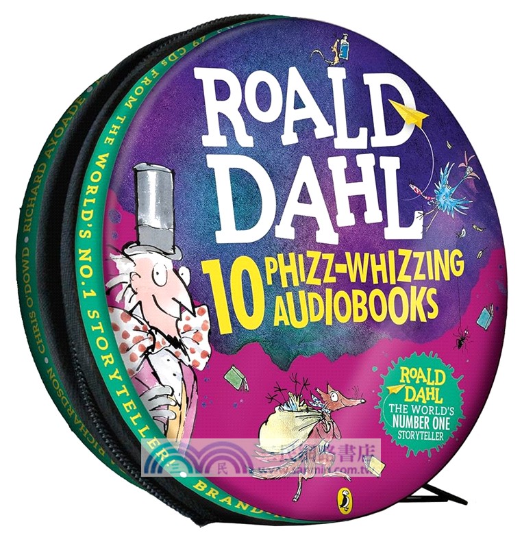 Roald Dahl Audio Tin (10 Phizz-Whizzing Audio Books)(29張CD 附收納盒)
