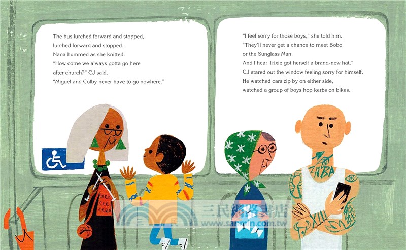 Last Stop on Market Street (Caldecott Medal Honor) 紐伯瑞得獎書