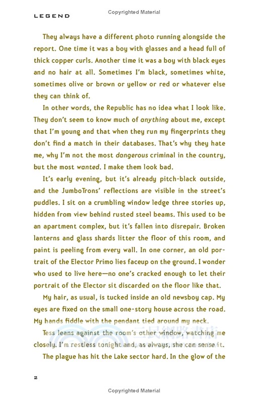 Legend #1 (美國平裝版)