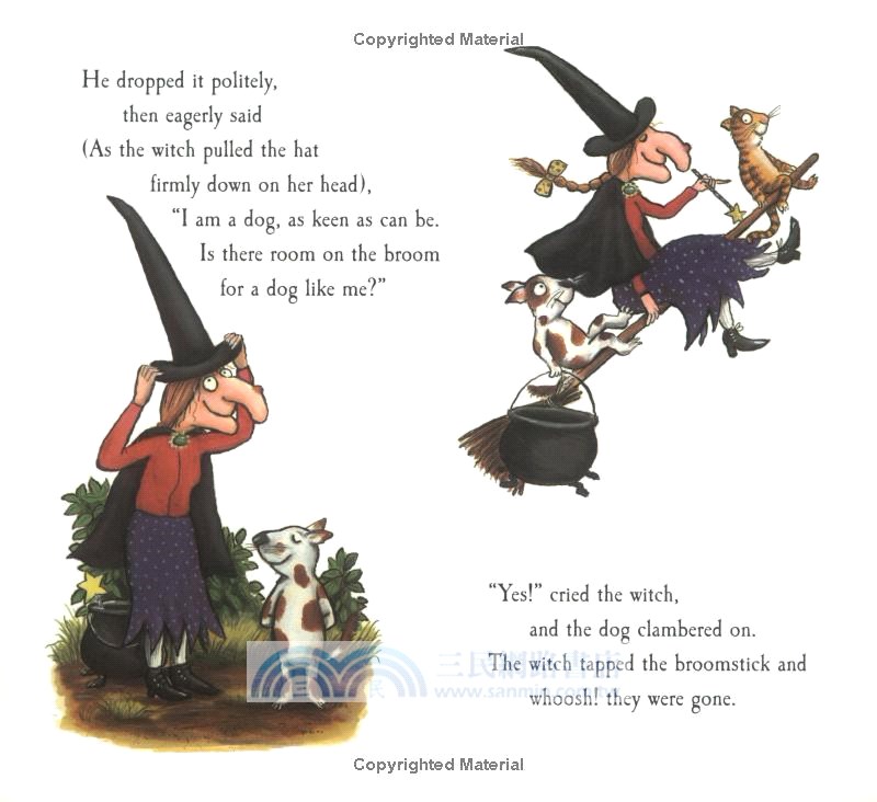 Room on the Broom (平裝本)(美國版)