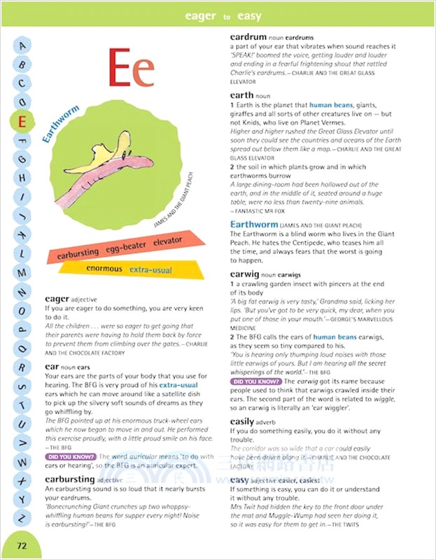 Oxford Roald Dahl Dictionary