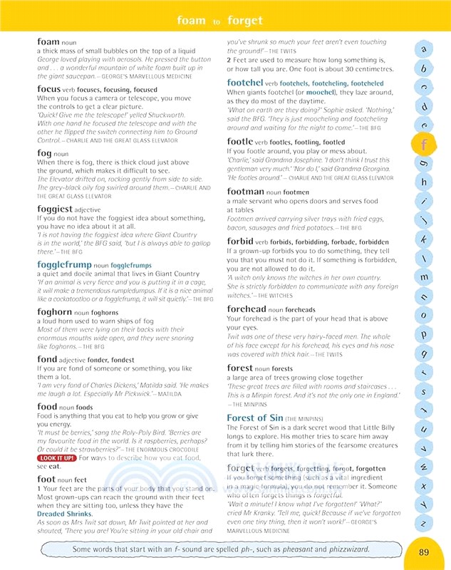 Oxford Roald Dahl Dictionary