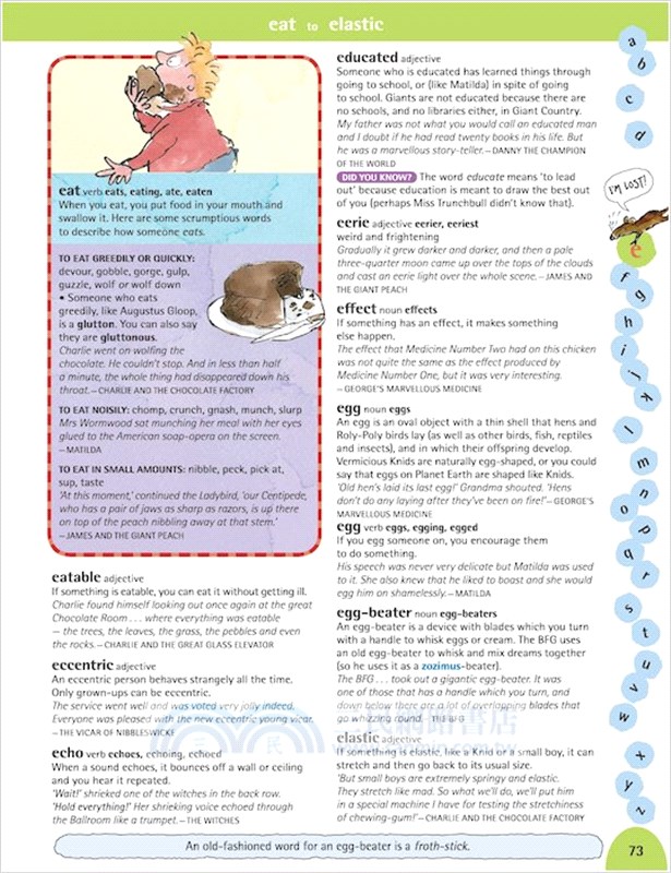 Oxford Roald Dahl Dictionary