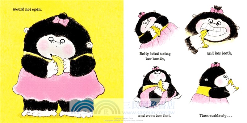 Betty Goes Bananas (平裝本)(英國版)