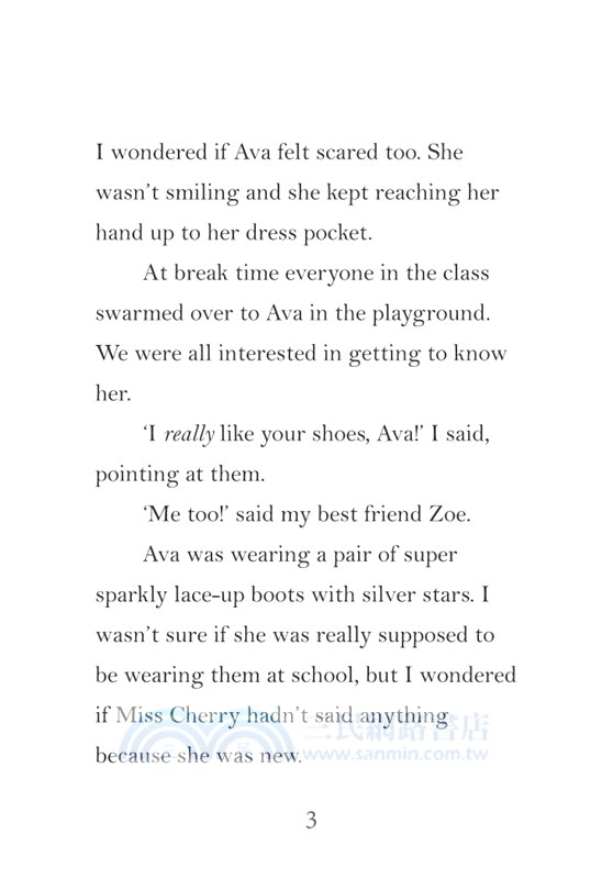 #16 Isadora Moon and the New Girl (雙色印刷平裝本)(英國版)