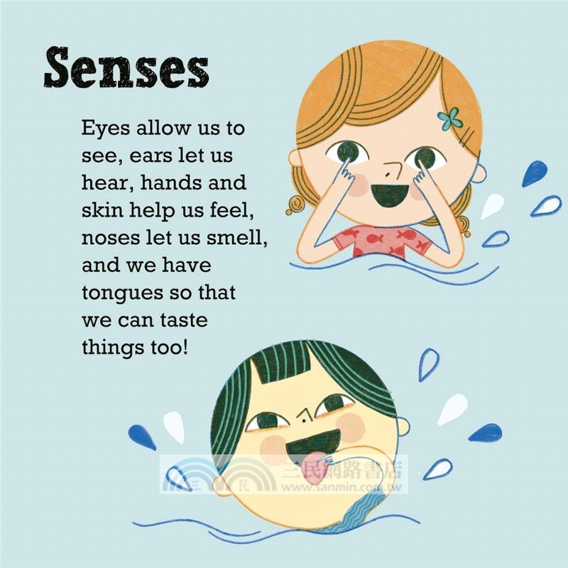 Science Words for Little People: Our Bodies