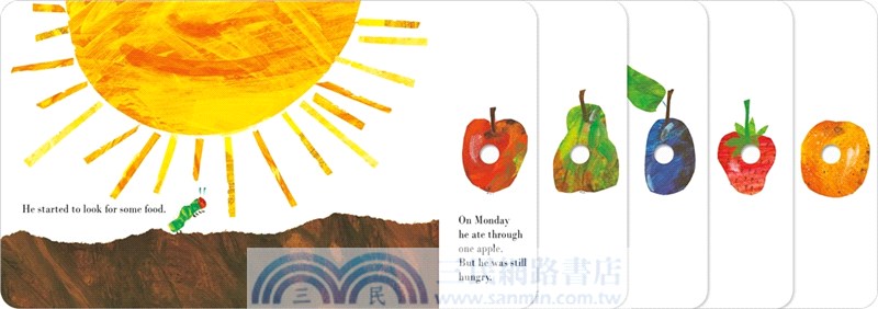 The Very Hungry Caterpillar (硬頁書)