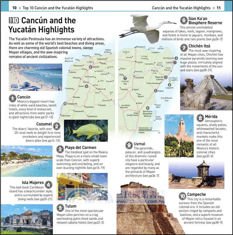 Dk Eyewitness Top 10 Cancun and the Yucatan