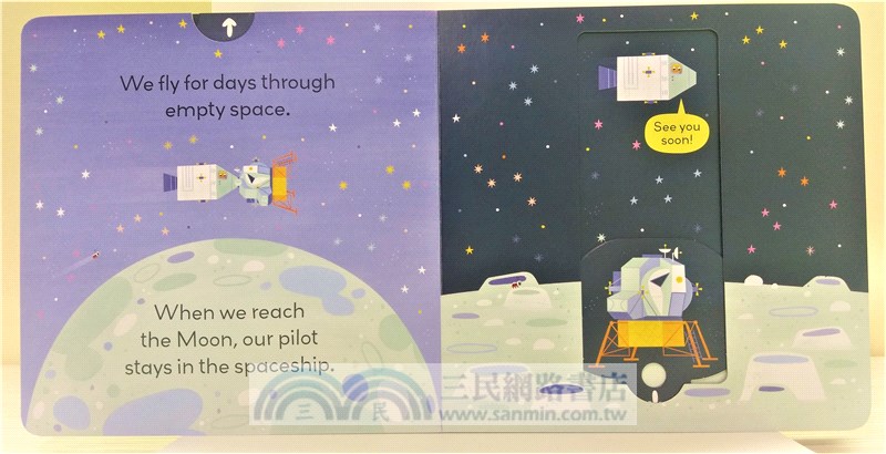 Little World: To the Moon (硬頁推拉書)