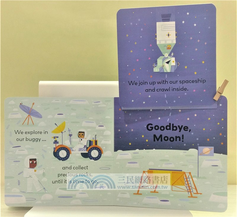 Little World: To the Moon (硬頁推拉書)