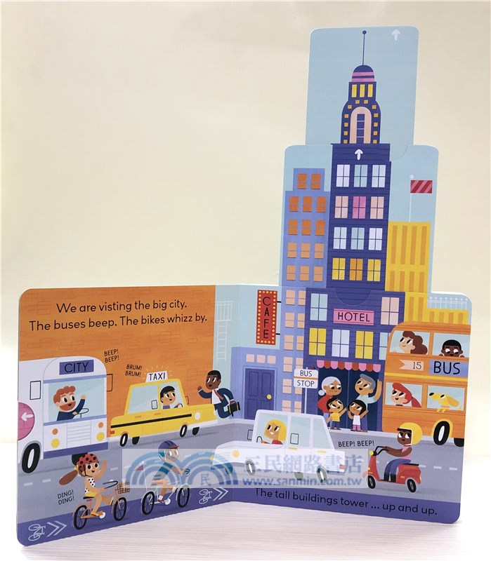 Little World: In the City (硬頁推拉書)