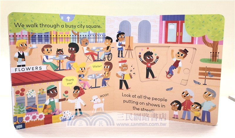 Little World: In the City (硬頁推拉書)