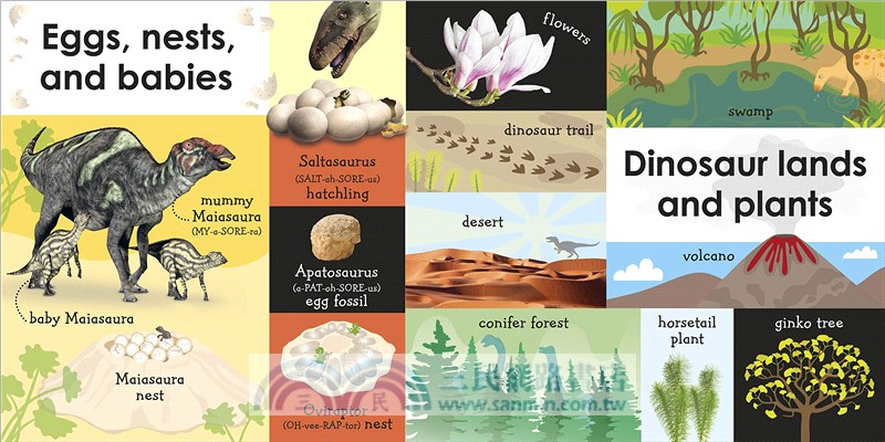 100 First Dinosaur Words