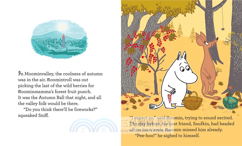 Moomin and the Golden Leaf (平裝本)