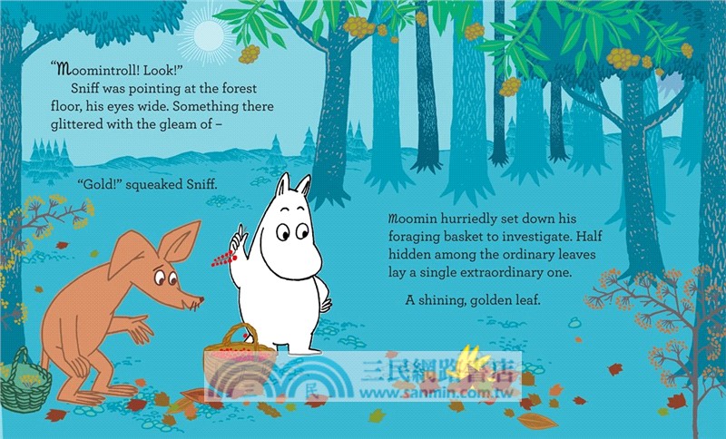 Moomin and the Golden Leaf (平裝本)