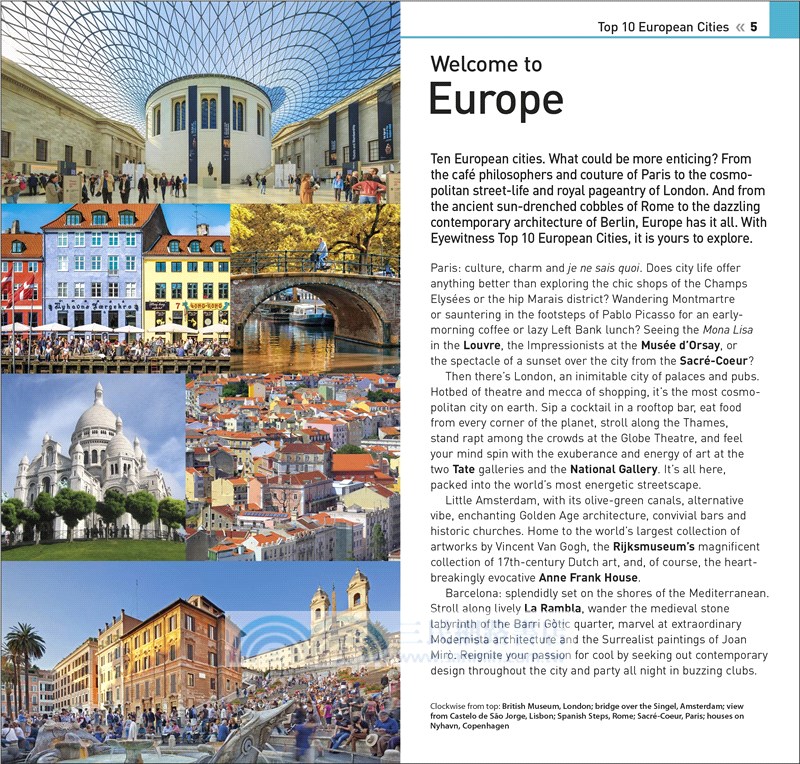 DK Eyewitness Top 10 European Cities