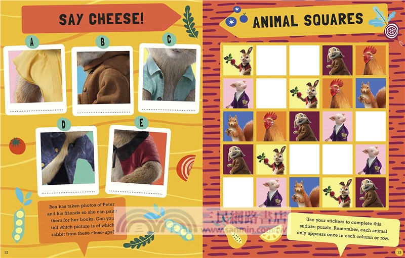 Peter Rabbit Movie 2 Sticker Activity Book