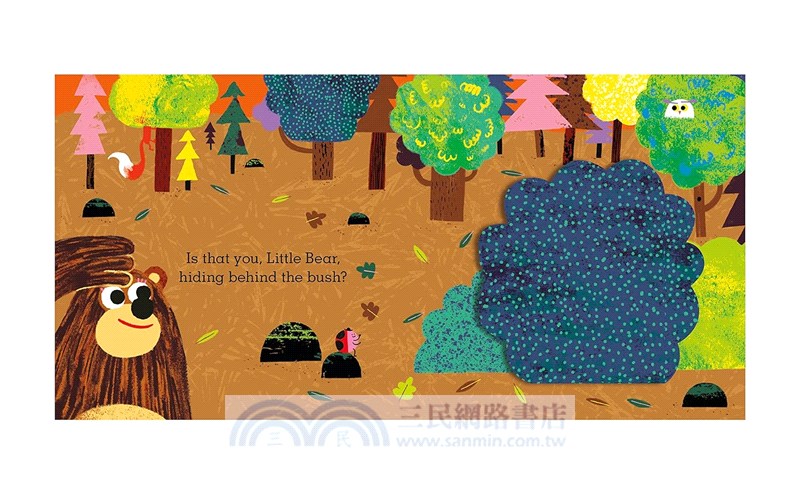 Is that you, Little Bear?：A pull-and-slide flap book