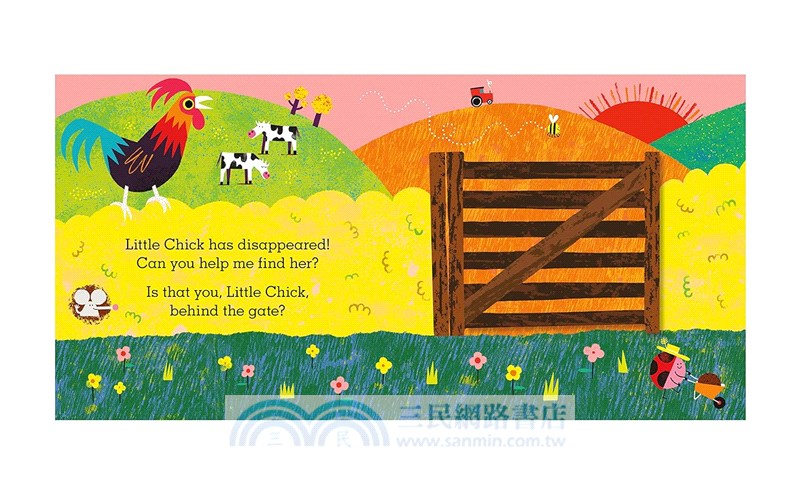 Is that you, Little Chick?：A pull-and-slide flap book