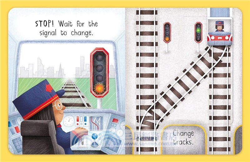 Busy Day: Train Driver (精裝操作書)