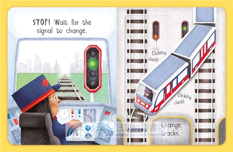 Busy Day: Train Driver (精裝操作書)