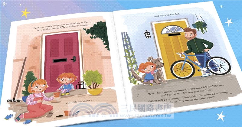 Two Places to Call Home：A picture book about divorce