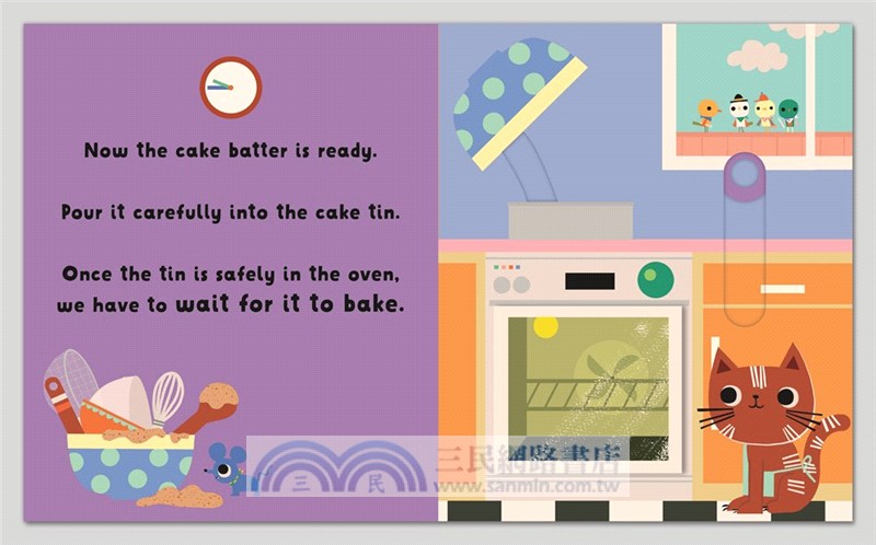 It's Time to... Bake It!：You can do it too, with sliders and flaps