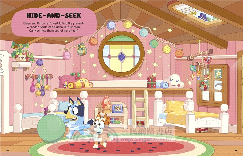 Bluey: Hooray It's Christmas Sticker Activity (貼紙書)