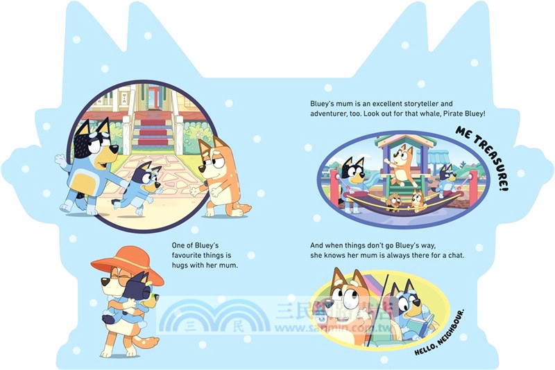 Bluey: All About Bluey：A Bluey-Shaped 硬頁書
