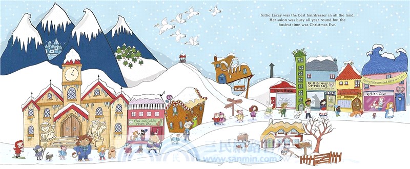 The Fairytale Hairdresser and Father Christmas