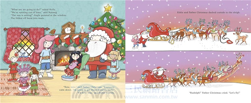 The Fairytale Hairdresser and Father Christmas