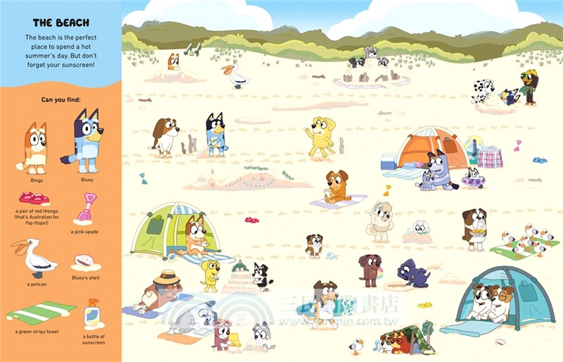 Bluey: Where's Bluey?：A Search-and-Find Book (找找書)