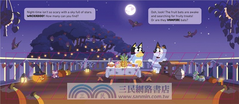 Bluey: Let's Get Spooky：A Magnet Book (磁鐵書)