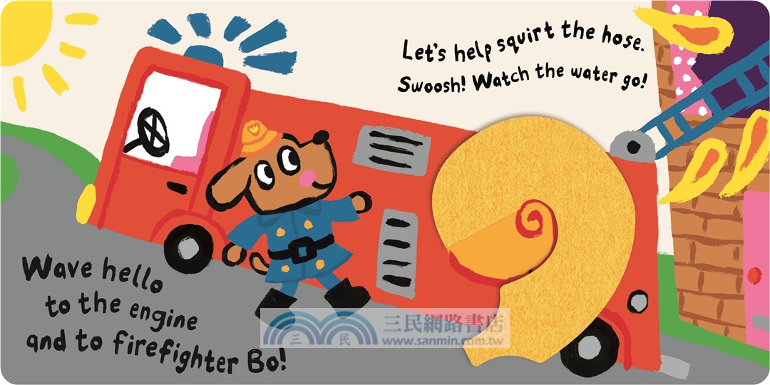 Play Pals: To the Rescue：Use the felt flaps and play along!