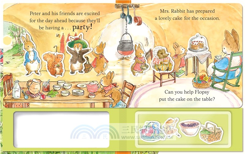 Peter Rabbit: Peter's Magnet Fun (磁鐵遊戲書)