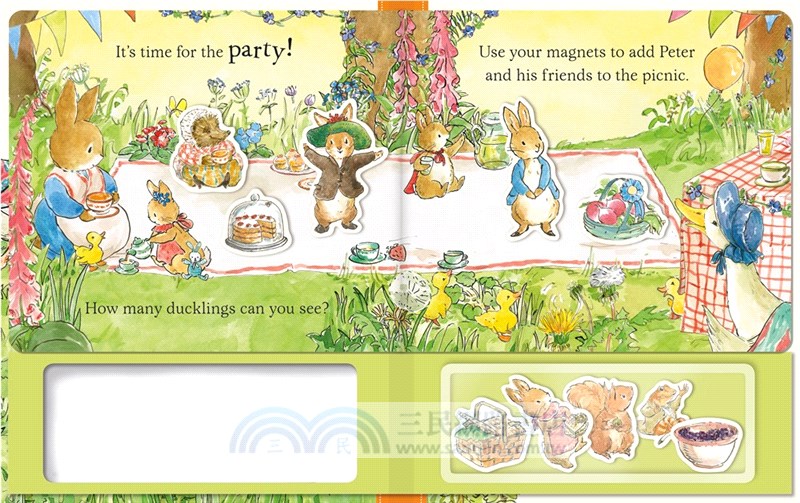 Peter Rabbit: Peter's Magnet Fun (磁鐵遊戲書)