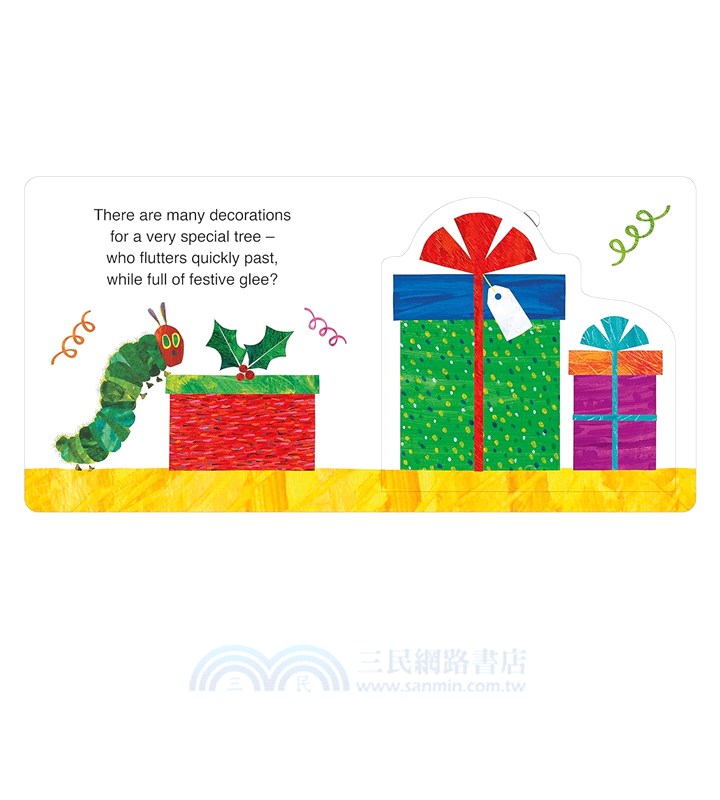 The Very Hungry Caterpillar's Christmas Tree (a lift-the flap book) (推拉書)