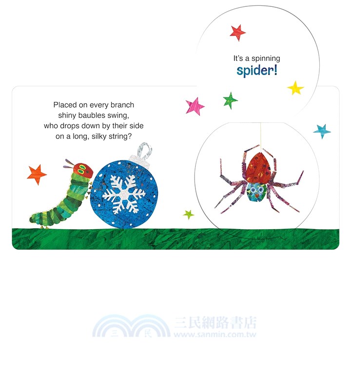 The Very Hungry Caterpillar's Christmas Tree (a lift-the flap book) (推拉書)