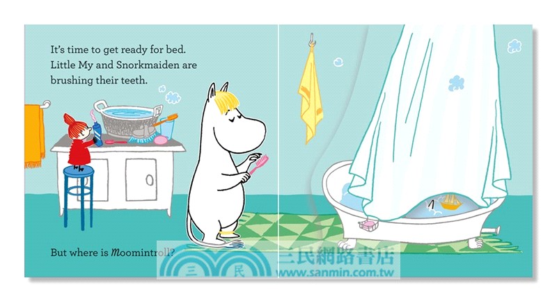 Moomin's Peekaboo Night Night：A Lift-and-Find Book