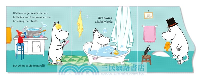 Moomin's Peekaboo Night Night：A Lift-and-Find Book