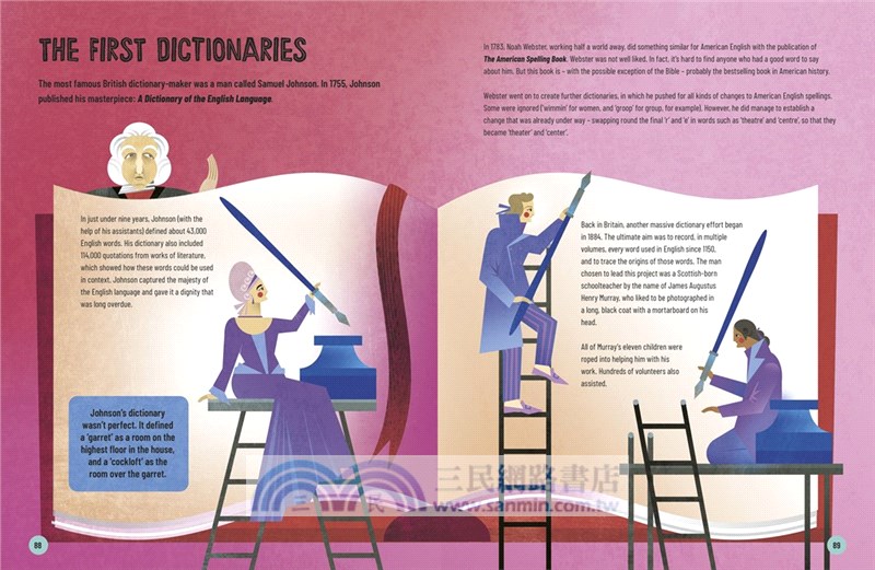 A Really Short History of Words：An illustrated edition of the bestselling book about the English language