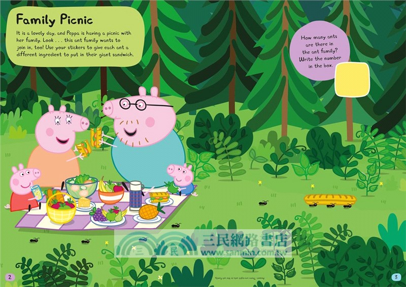 Peppa Pig: Fantastic Families Sticker Activity Book (貼紙書)