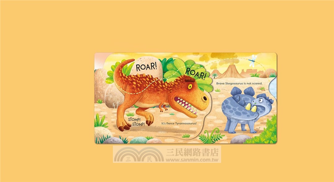 Flaptastic Dinosaurs：Peep through and play!