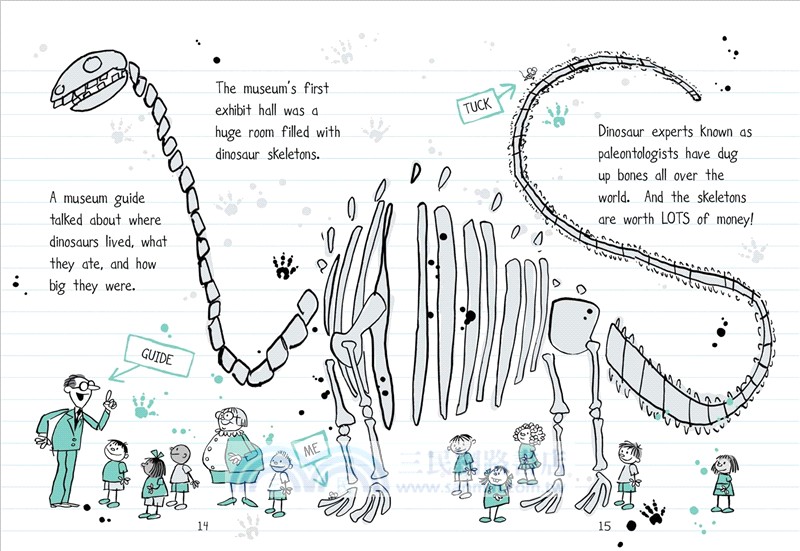 #3 Tuck and Tina and the Dinosaur Thief (英國版)