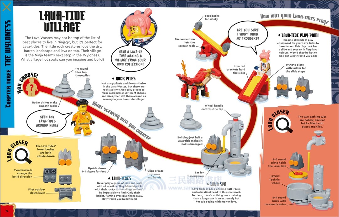 LEGO Ninjago World Builder: Create a World of Play with 4-in-1 Model and 150+ Build Ideas!